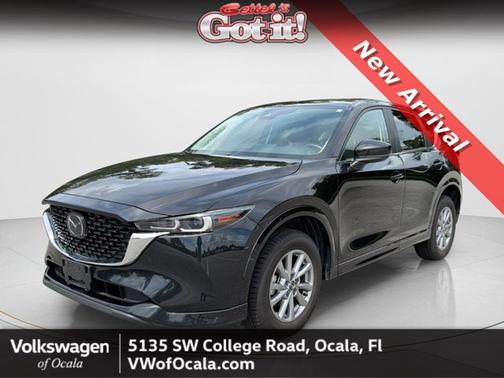 Jet Black Mica 2025 Mazda CX-5 2.5 S Preferred Package