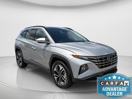 Shimmering Silver 2022 Hyundai TUCSON Hybrid Limited