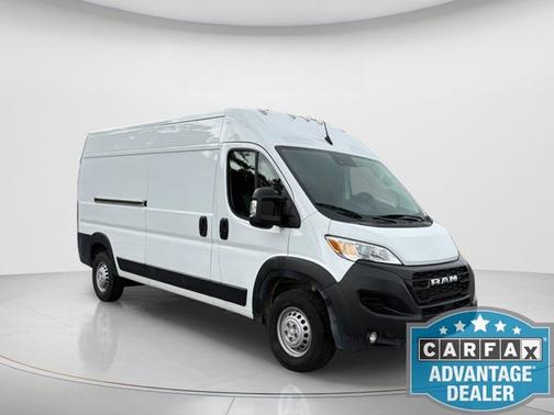 Bright White Clearcoat 2025 RAM ProMaster 3500 High Roof