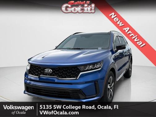 Sapphire Blue 2021 Kia Sorento S