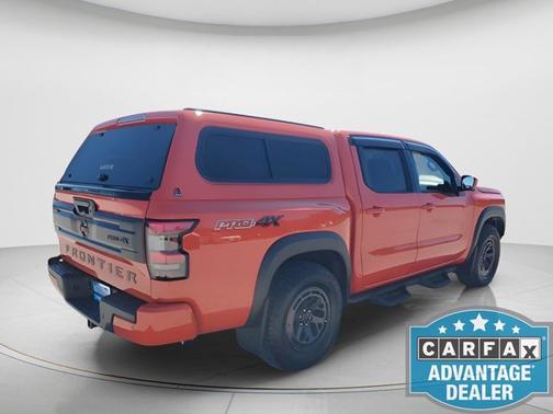 Afterburn Orange 2025 Nissan Frontier PRO-4X
