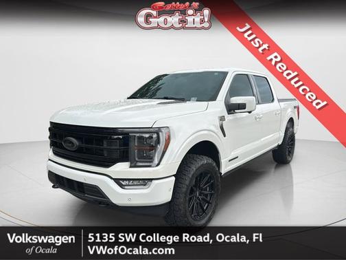 Star White Metallic Tri-Coat 2023 Ford F-150 Platinum