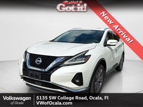 Pearl White Tricoat 2019 Nissan Murano Platinum