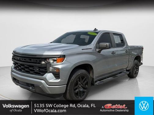 Sterling Gray Metallic 2023 Chevrolet Silverado 1500 Custom