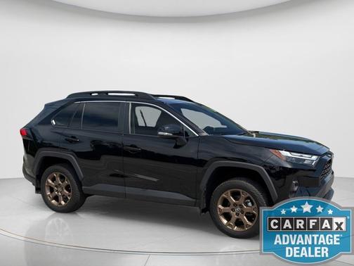 Midnight Black Metallic 2023 Toyota RAV4 Hybrid Woodland