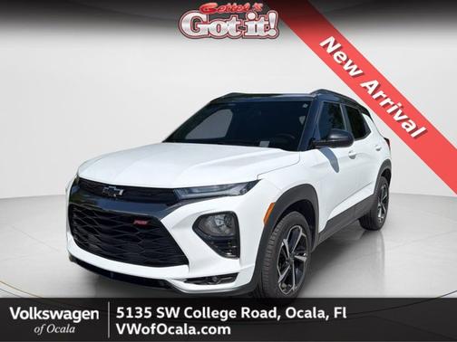 Summit White 2021 Chevrolet Trailblazer RS