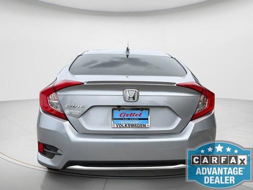 Silver 2020 Honda Civic EX
