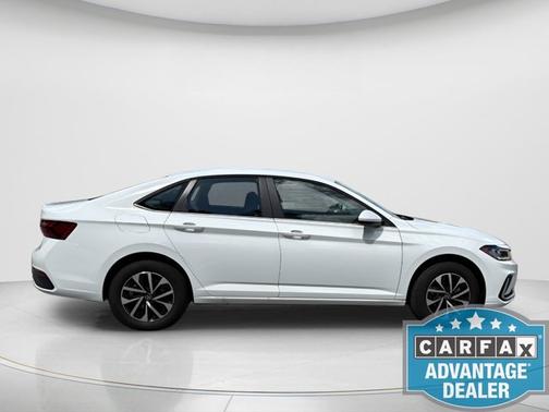 Pure White 2025 Volkswagen Jetta S