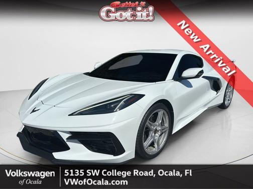 Arctic White 2025 Chevrolet Corvette 2LT