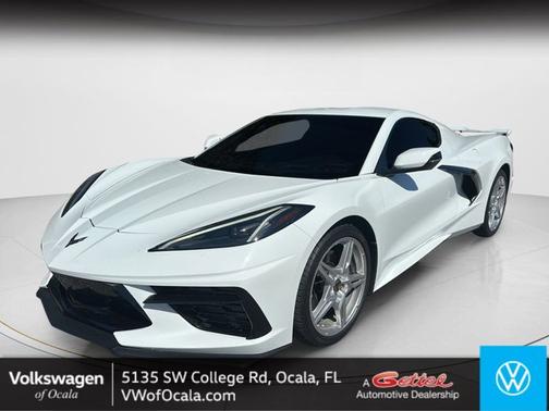 Arctic White 2025 Chevrolet Corvette 2LT