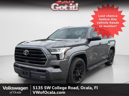 Magnetic Gray Metallic 2023 Toyota Sequoia SR5