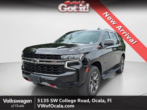 Black 2021 Chevrolet Tahoe Z71