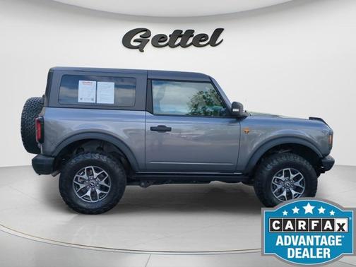 Carbonized Gray Metallic 2023 Ford Bronco Badlands