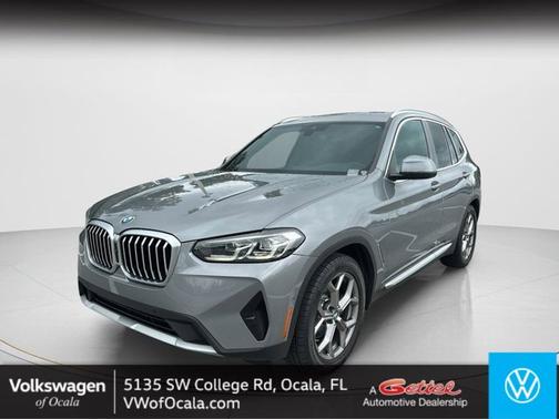 Skyscraper Grey Metallic 2024 BMW X3 sDrive30i
