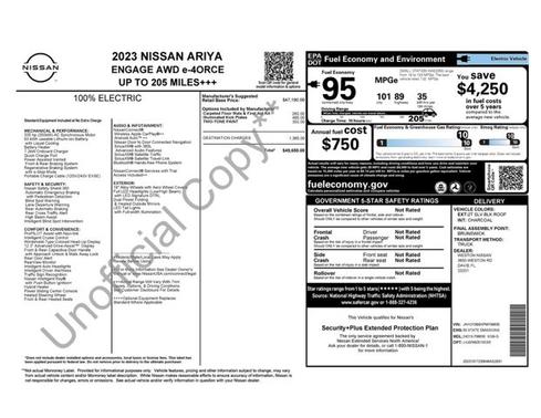 2023 Nissan ARIYA ENGAGE