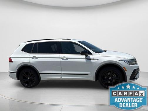 Opal White 2023 Volkswagen Tiguan SE R-Line Black