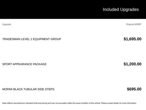 2025 RAM 1500 Tradesman