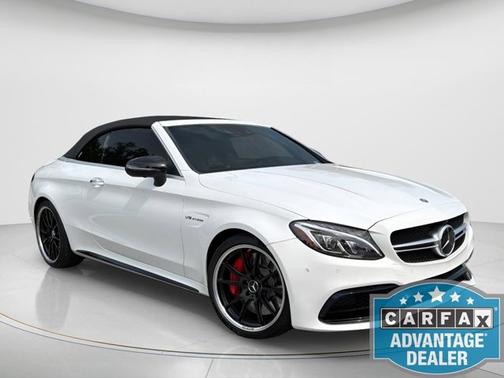 Polar White 2018 Mercedes-Benz AMG C 63 S