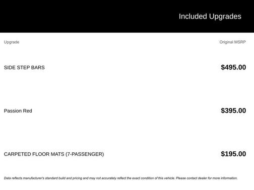 Passion Red 2020 Kia Sorento S V6