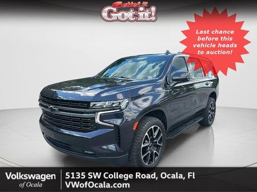 Dark Ash Metallic 2022 Chevrolet Tahoe RST