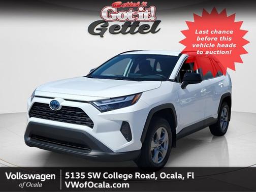 Ice Cap 2024 Toyota RAV4 Hybrid LE