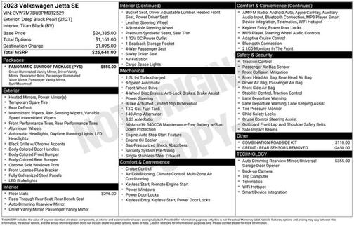 2023 Volkswagen Jetta SE