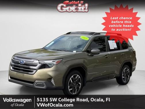 Autumn Green Metallic 2025 Subaru Forester Limited