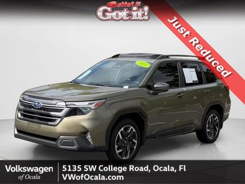 Autumn Green Metallic 2025 Subaru Forester Limited