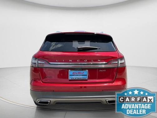 Red 2020 Lincoln Nautilus Standard