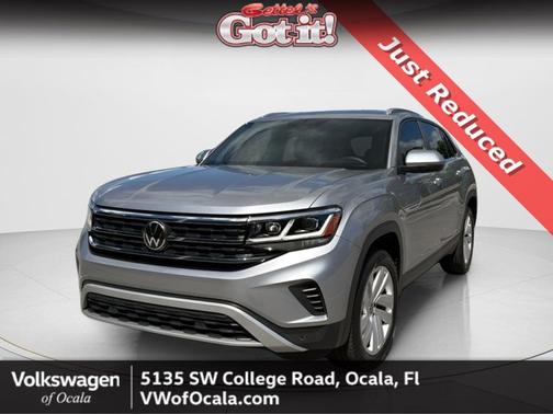 Pyrite Silver Metallic 2023 Volkswagen Atlas Cross Sport 2.0T SE w/Technology