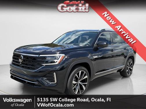 Deep Black Pearl 2026 Volkswagen Atlas 2.0T SEL Premium R-Line