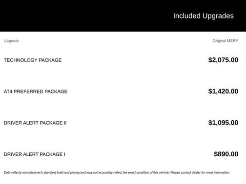 2021 GMC Sierra 1500 AT4