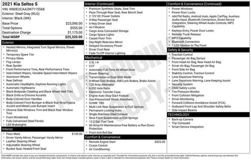 Steel Gray 2021 Kia Seltos S