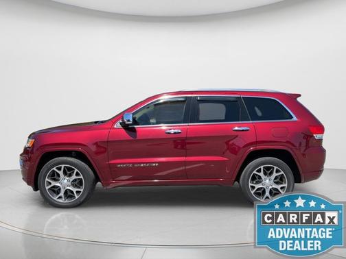 Velvet Red Pearlcoat 2019 Jeep Grand Cherokee Overland