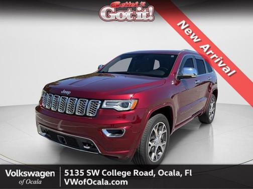 Velvet Red Pearlcoat 2019 Jeep Grand Cherokee Overland