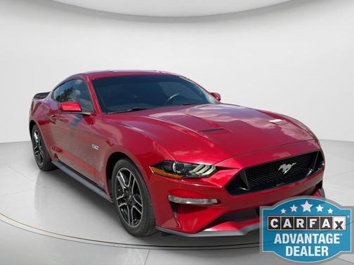 Rapid Red Metallic Tinted Clearcoat 2020 Ford Mustang GT