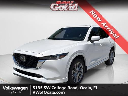 Rhodium White Metallic 2024 Mazda CX-5 2.5 S Premium Plus Package