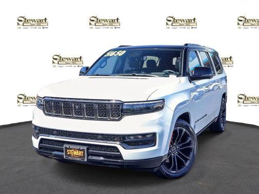 Bright White Clearcoat 2024 Jeep Grand Wagoneer L Series II 4x4