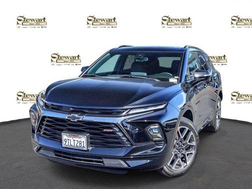 Black 2025 Chevrolet Blazer RS