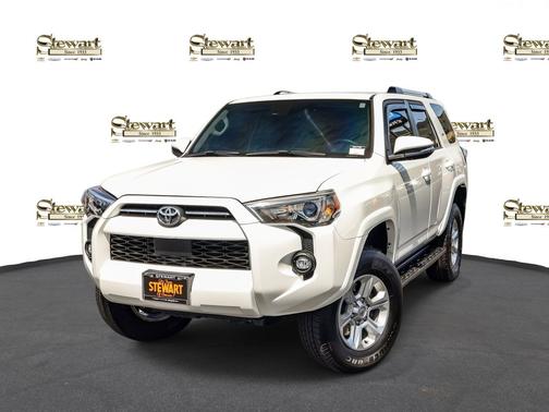 White 2022 Toyota 4Runner SR5 Premium