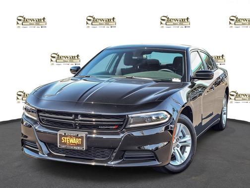 Pitch Black Clearcoat 2023 Dodge Charger SXT