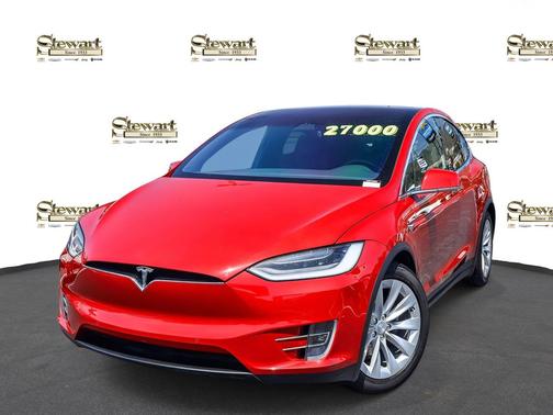 Red Multi-Coat 2018 Tesla Model X