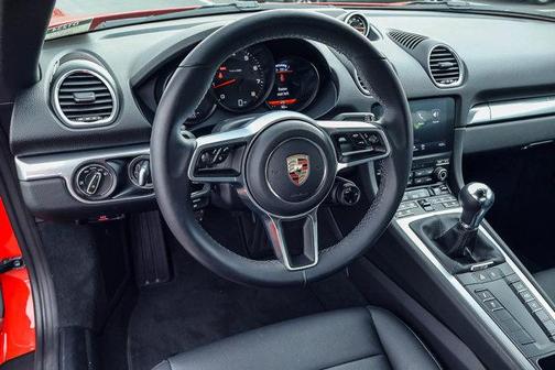 Guards Red 2025 Porsche 718 Cayman Base
