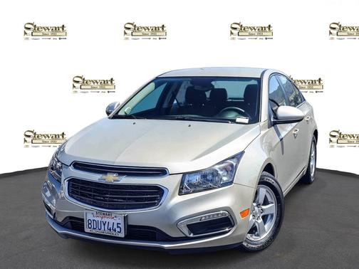 Champagne Silver Metallic 2015 Chevrolet Cruze 1LT