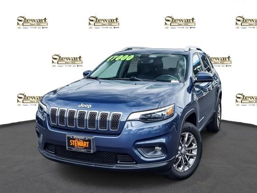 Slate Blue Pearlcoat 2020 Jeep Cherokee Latitude Plus