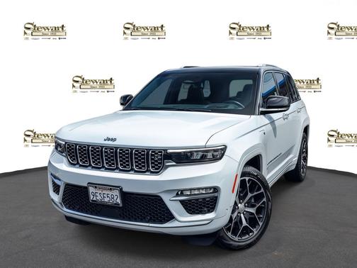 Bright White Clearcoat 2022 Jeep Grand Cherokee 4xe Summit Reserve