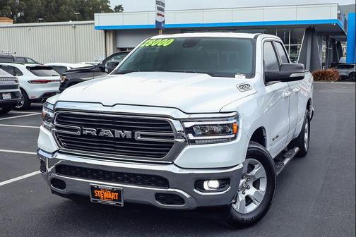 Bright White Clearcoat 2021 RAM 1500 Big Horn/Lone Star