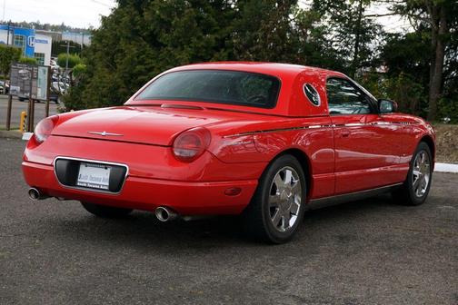 Red 2003 Ford Thunderbird