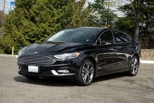 Shadow Black 2018 Ford Fusion Titanium