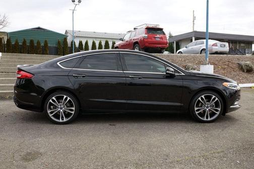 Shadow Black 2018 Ford Fusion Titanium